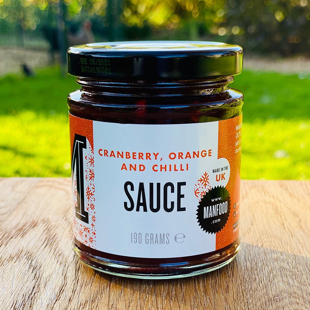 Chilli Cranberry and Orange Sauce - Manfood Cambs