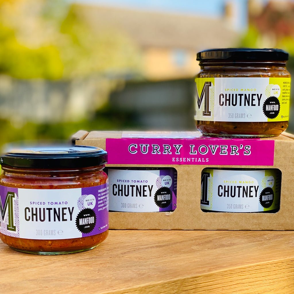 Curry Lovers' Essentials: Chutney Gift Set - Manfood Cambs