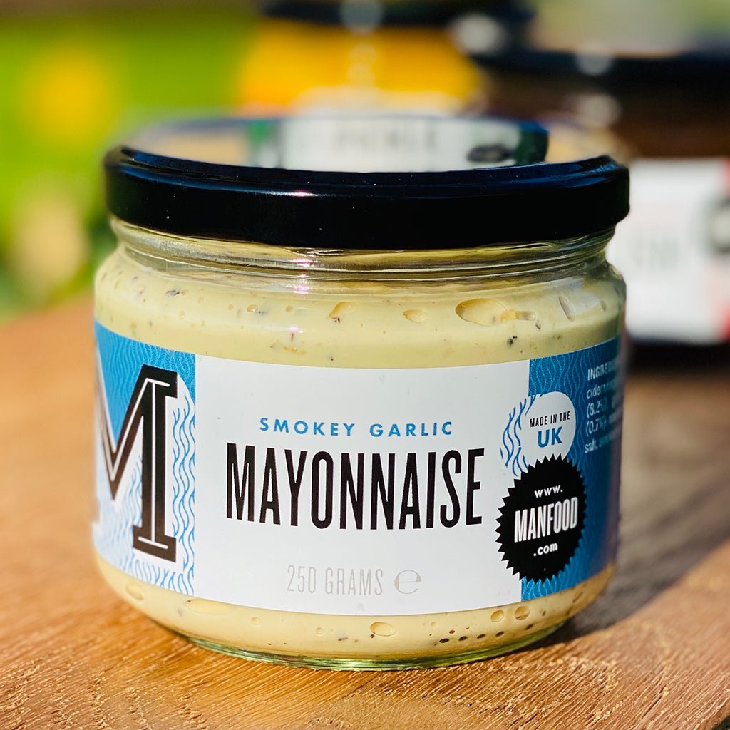 Smoky Garlic Mayonnaise - Manfood Cambs