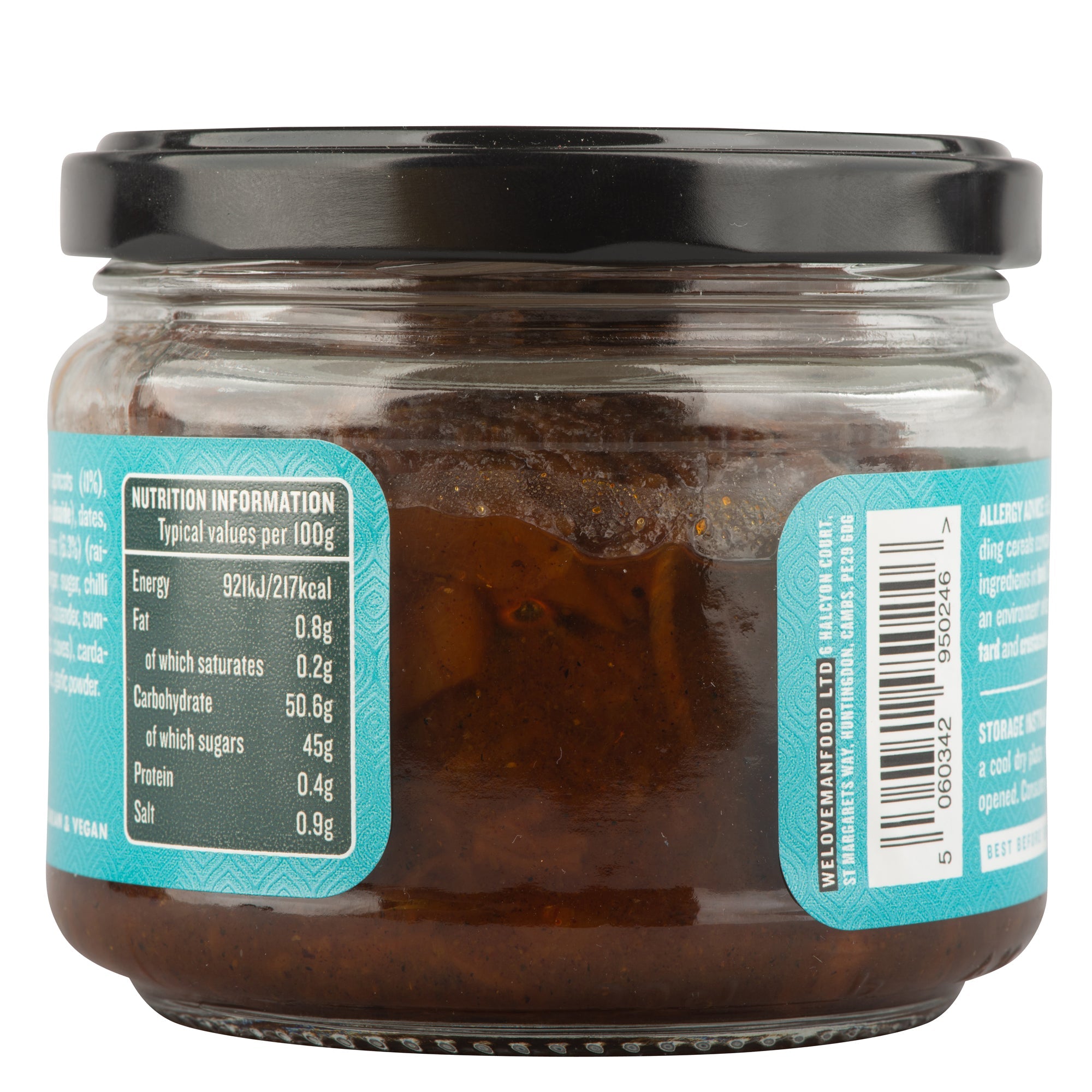 Spiced Dried Fruit Chutney - Manfood Cambs