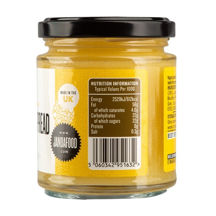 Vegan Lemon Curd: Artisan Lemon Spread - Manfood Cambs